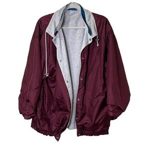 VTG 80s Reversible Windbreaker Unisex Jacket